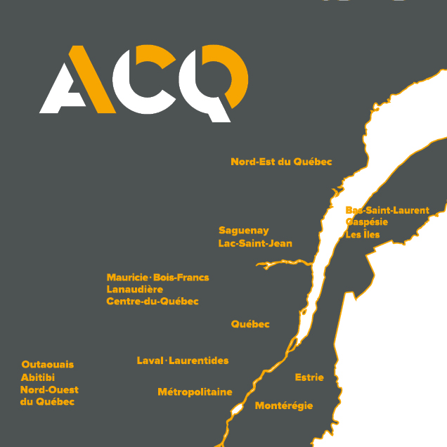 Carte 10 associations régionales