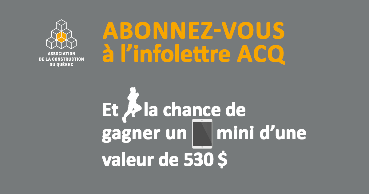 Concours Infolettre 2020