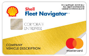 Shell Fleet Navigator Card