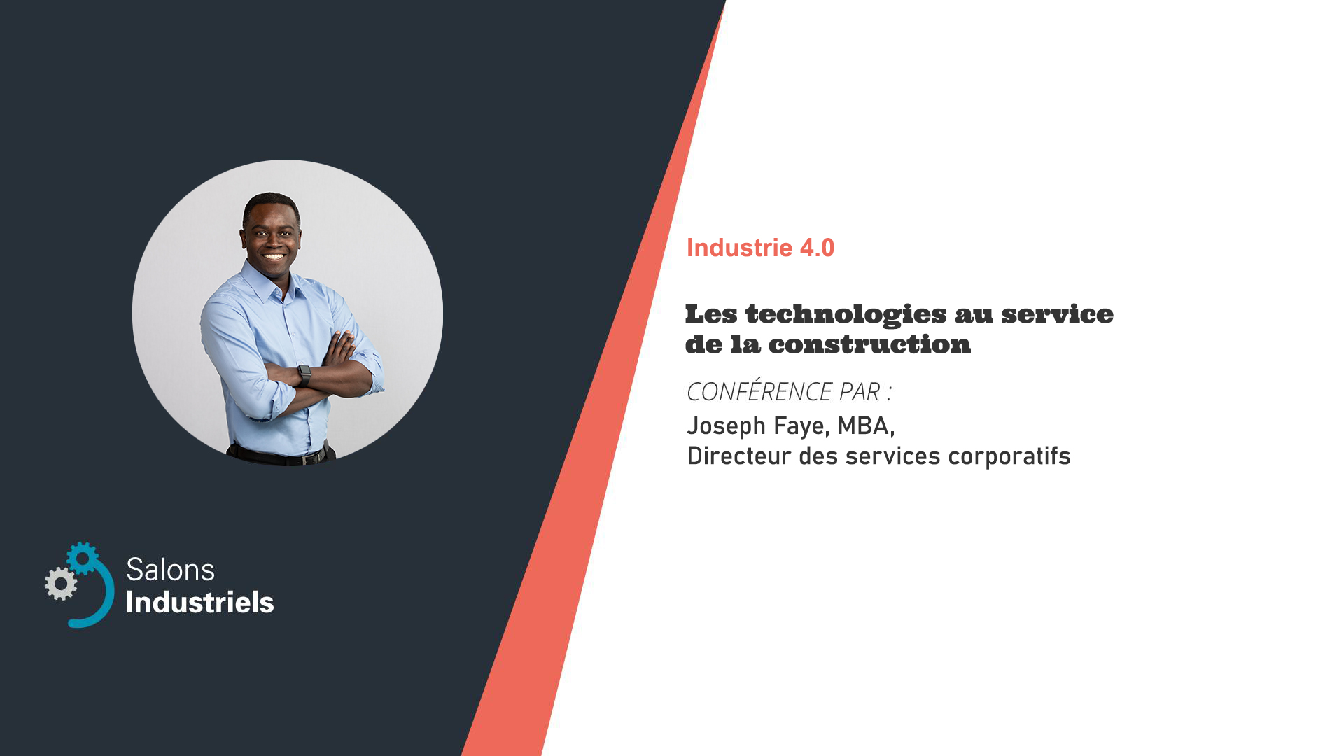 Conférence Les technologies au service de la construction